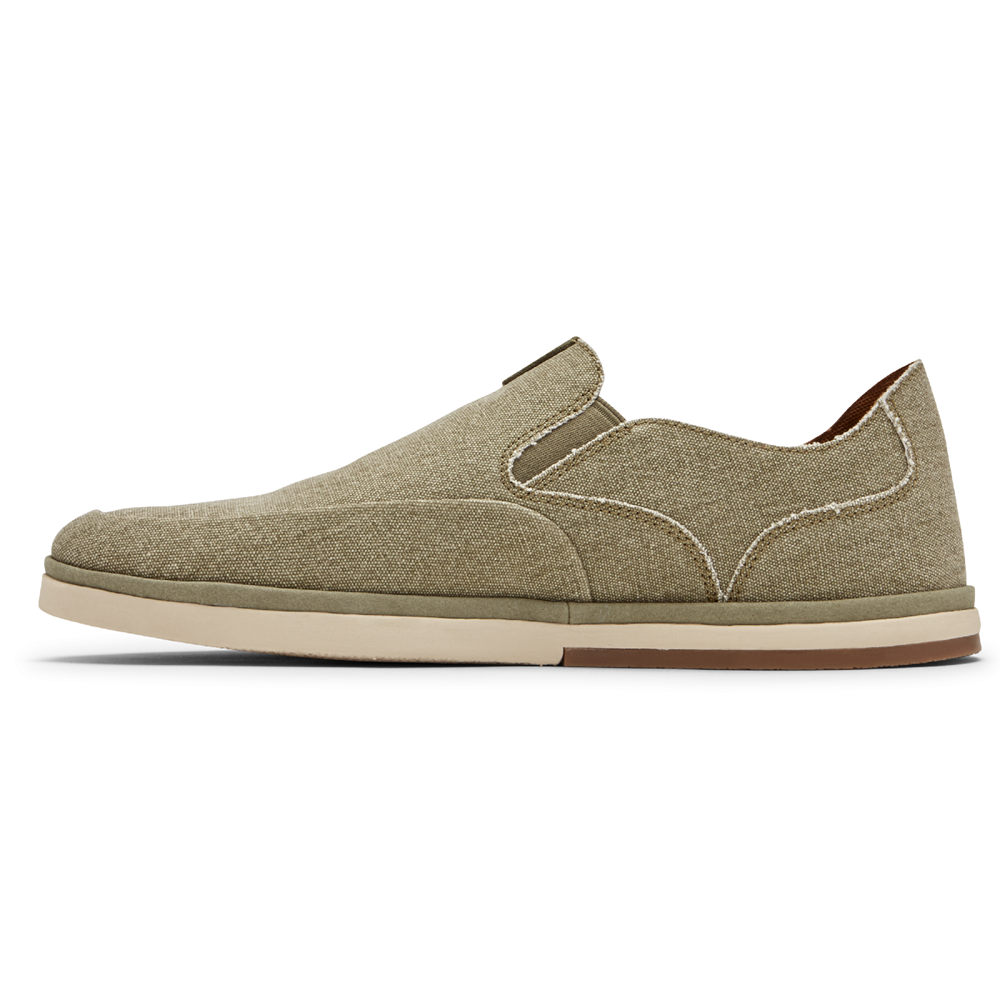 Sapato Vela Rockport Homem Verde Oliva - Austyn - 53947ZVTC